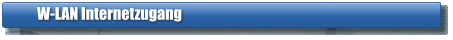 W-LAN Internetzugang