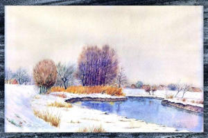 Aquarell - Johannes Wegener